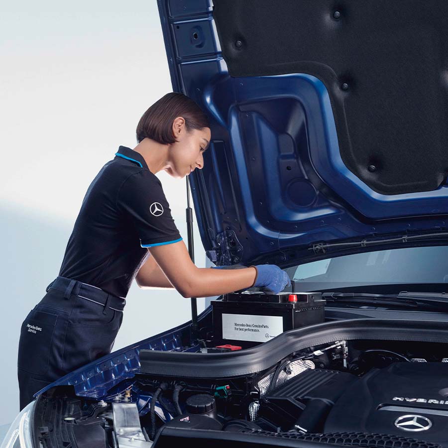 Valtuutettu Mercedes-Benz-merkkihuolto